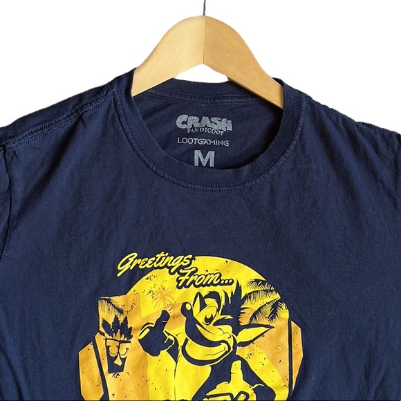 Crash Bandicoot Loot Gaming Crate N. Sanity Beach Tee Shirt - Picture 3 of 7